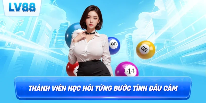 Thành viên học hỏi từng bước tính đầu câm