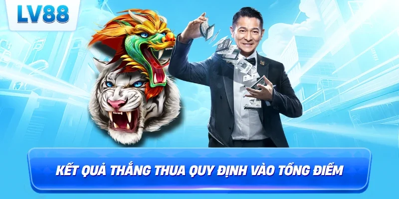 Kết quả thắng thua quy định vào tổng điểm