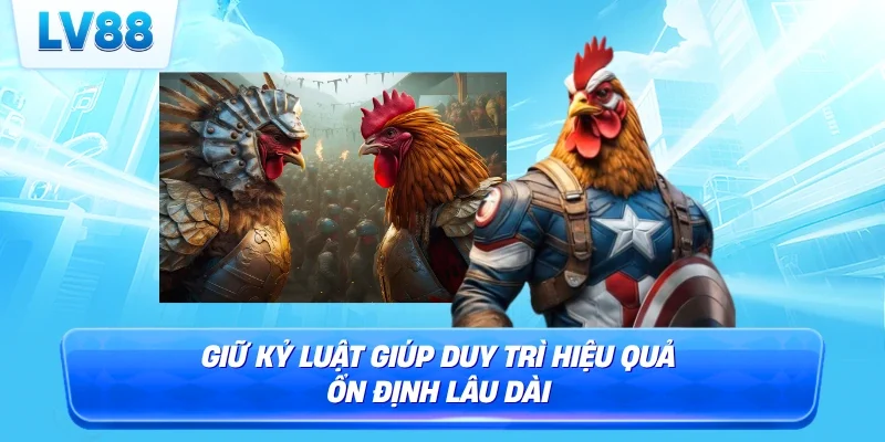 Giữ kỷ luật giúp duy trì hiệu quả ổn định lâu dài