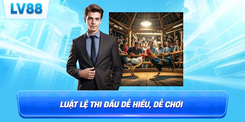 Luật lệ thi đấu dễ hiểu, dễ chơi